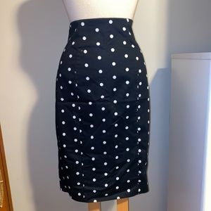 Polka Dot pencil skirt
